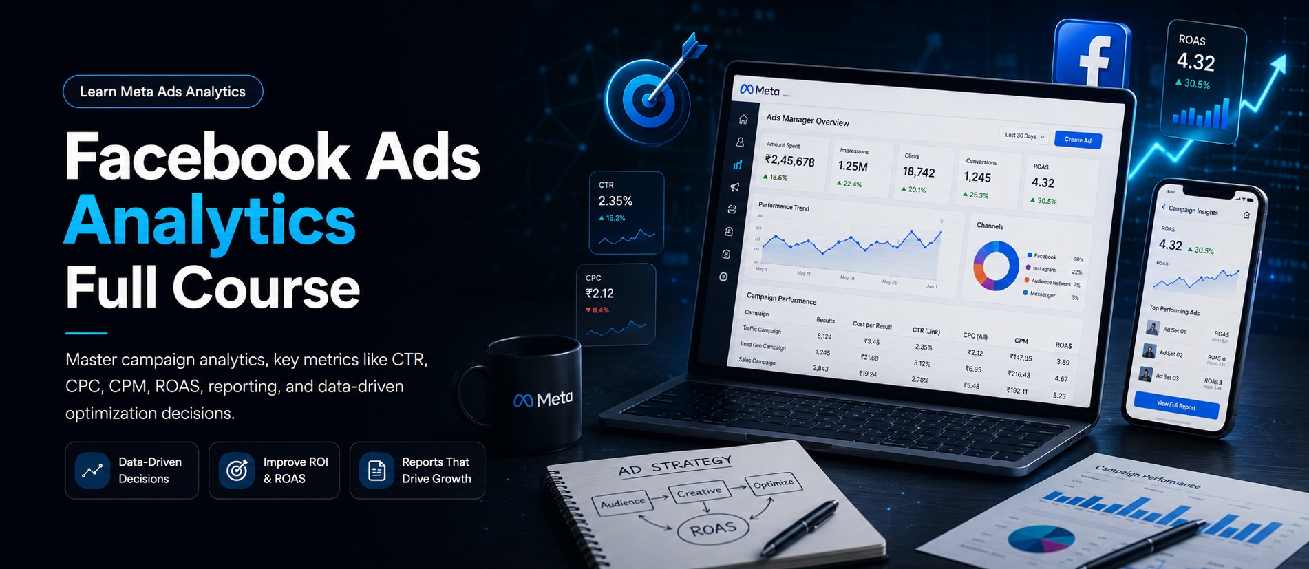 Facebook Ads Analytics Full Course