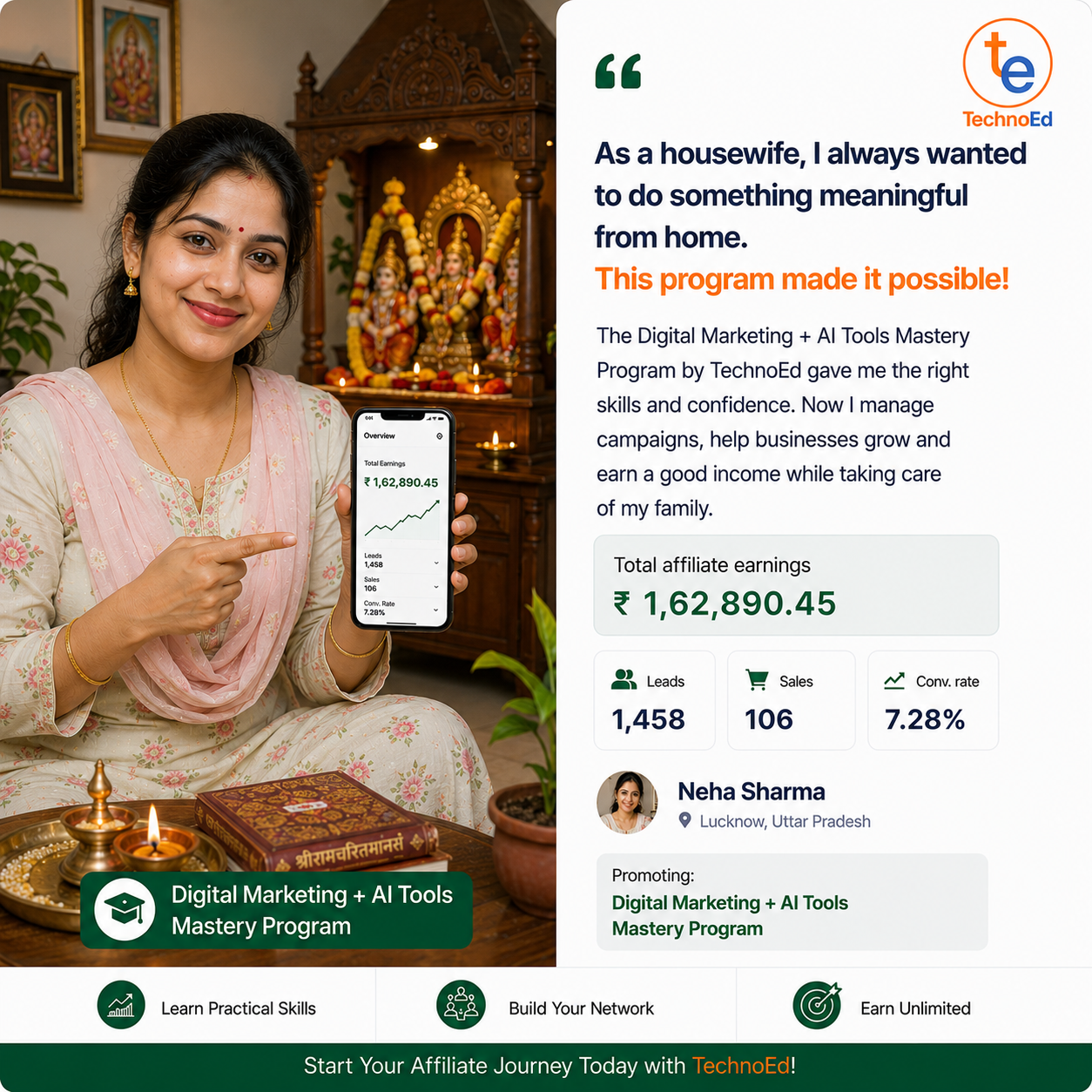 TechnoEd learner testimonial