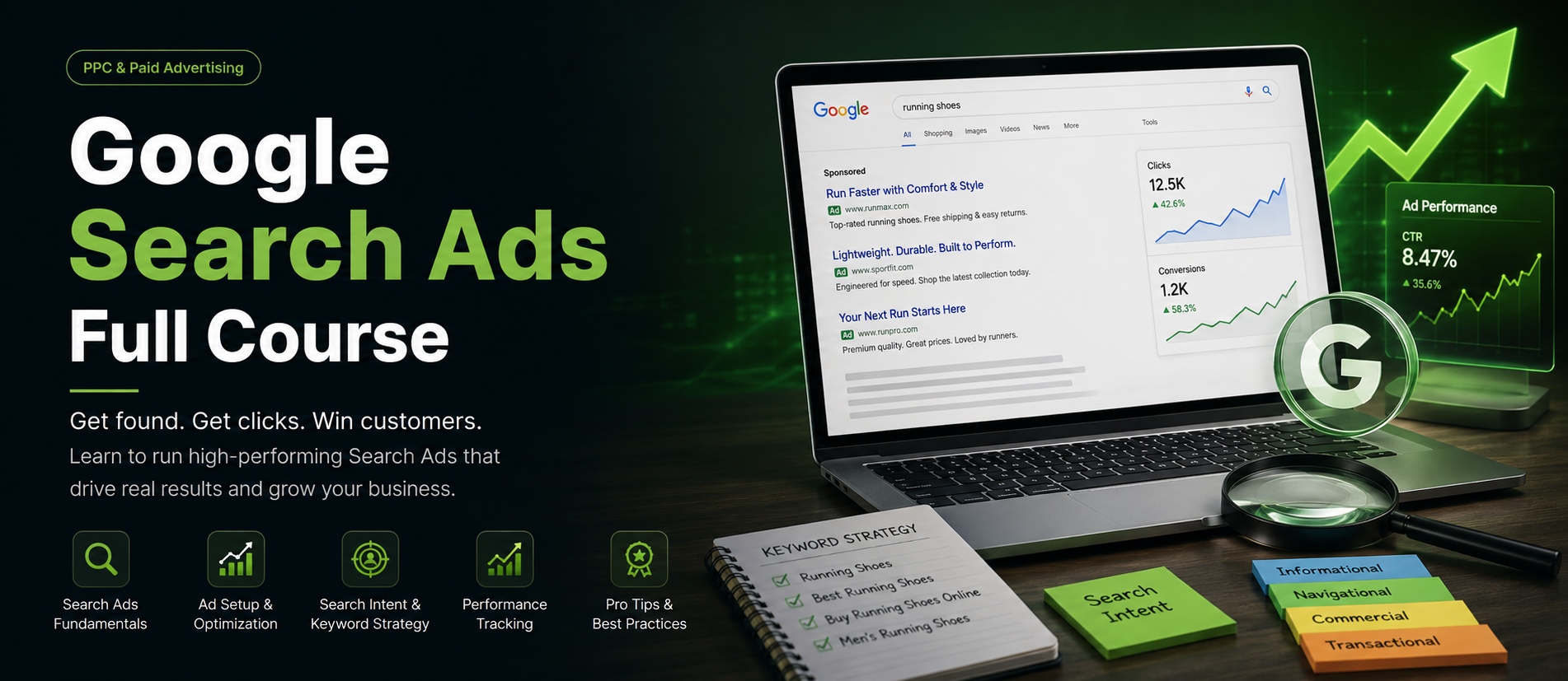 Google Search Ads Full Course course banner